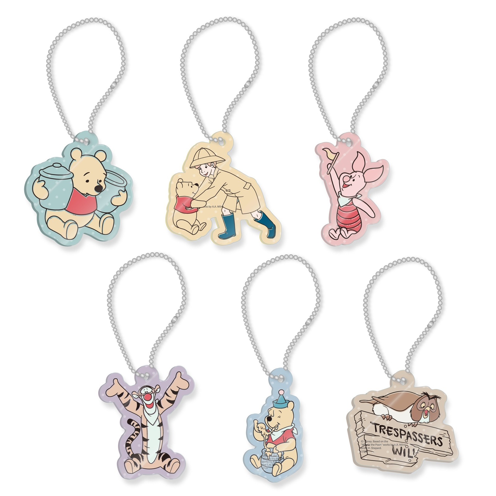 アクリルキーホルダー(ランダム6種) 各825円