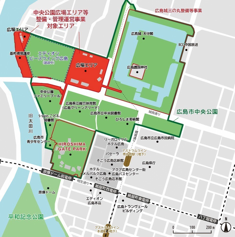 広島市中央公園に新商業施設「ヒロパ」、サッカースタジアム×広場が一体化「ひろしまスタジアムパーク」で｜写真11