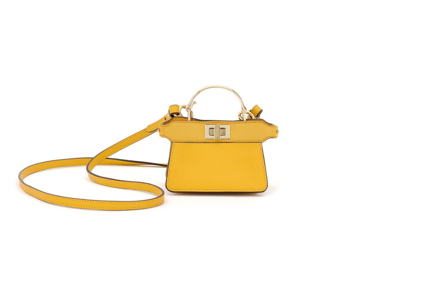 FENDI 2021年春夏　ピーカブー　スモール　黄色