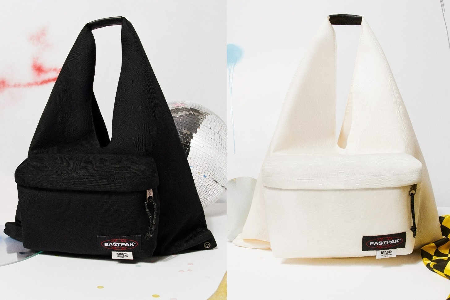 エムエム6 メゾン マルジェラ ｘ イーストパック第2弾、ポケット付き「ジャパニーズ」バッグなど