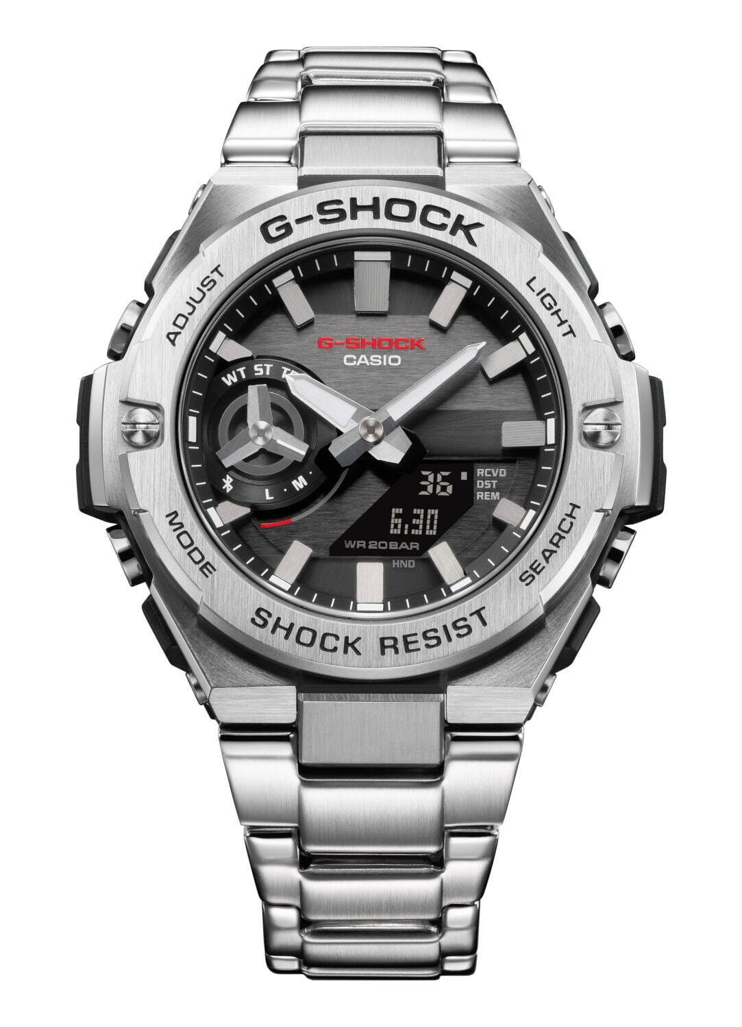 G-SHOCK“メタル×樹脂”の新作ソーラー腕時計、角度によって異なる質感のベゼル搭載｜写真4