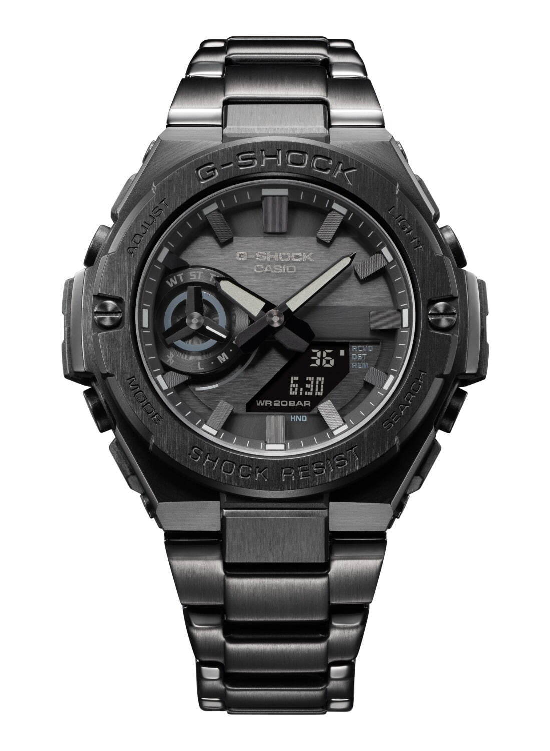 G-SHOCK“メタル×樹脂”の新作ソーラー腕時計、角度によって異なる質感のベゼル搭載｜写真3