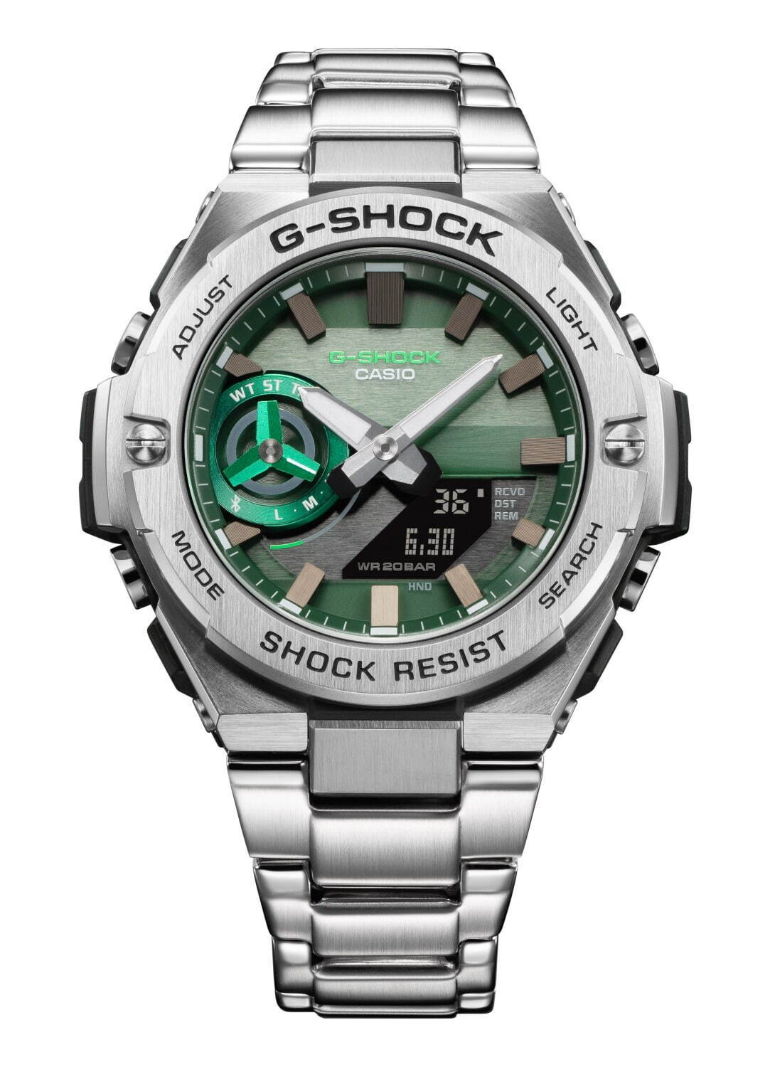 G-SHOCK“メタル×樹脂”の新作ソーラー腕時計、角度によって異なる質感のベゼル搭載｜写真2