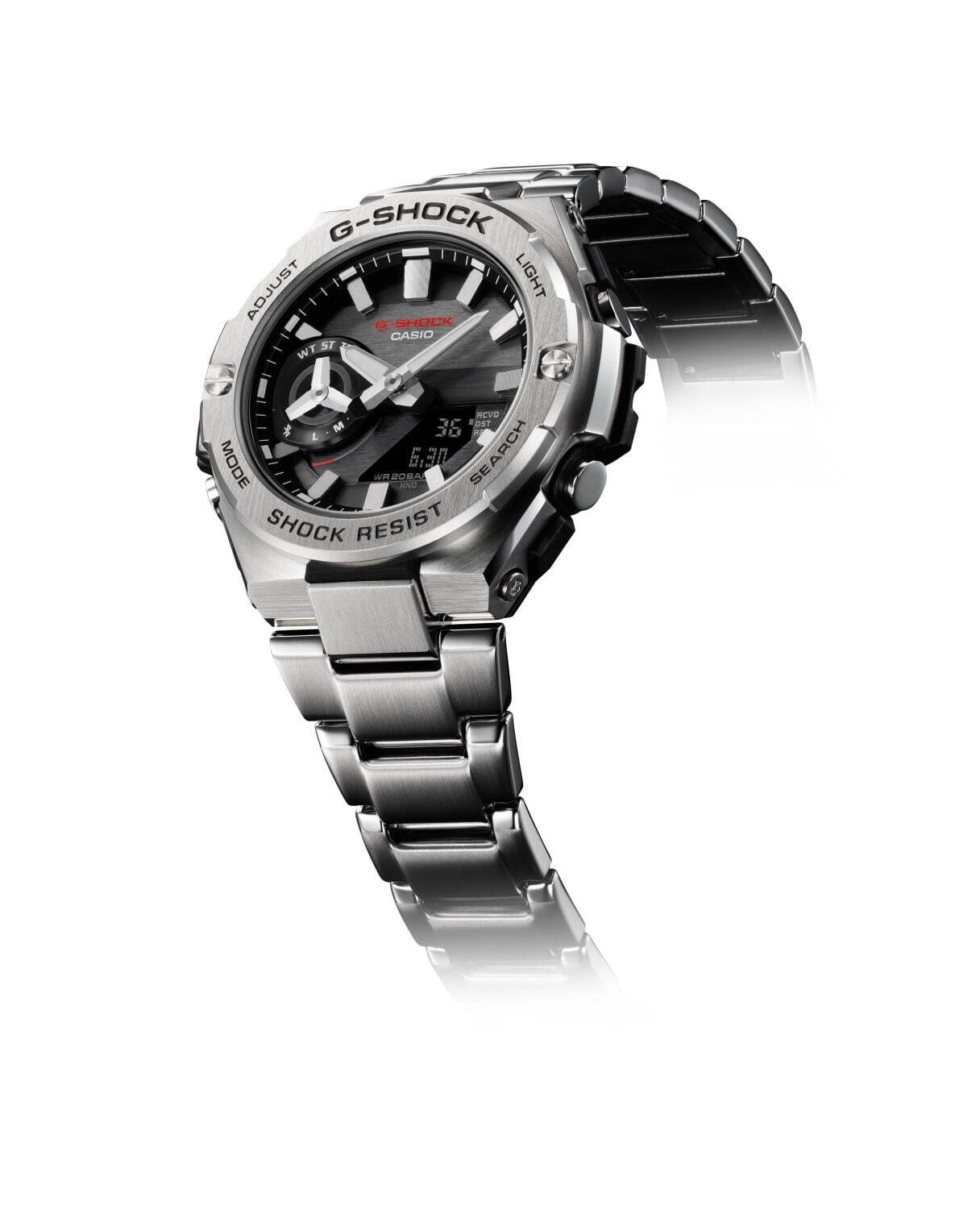 G-SHOCK“メタル×樹脂”の新作ソーラー腕時計、角度によって異なる質感のベゼル搭載｜写真5