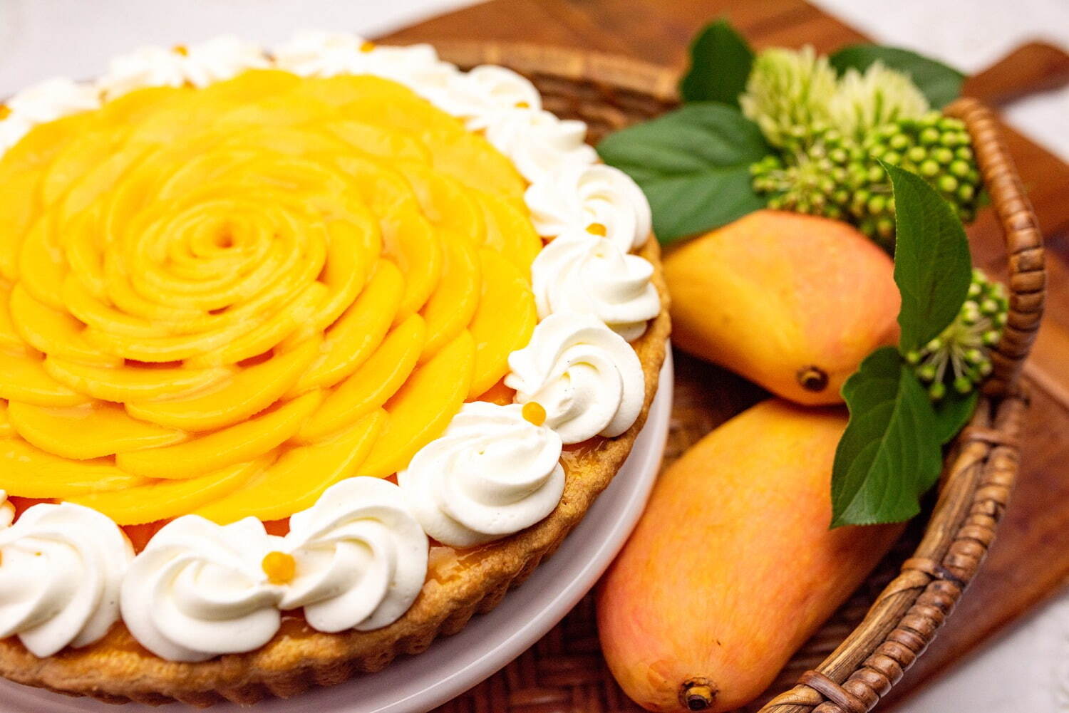 キル フェ ボン母の日限定「マンゴーのショートケーキタルト 