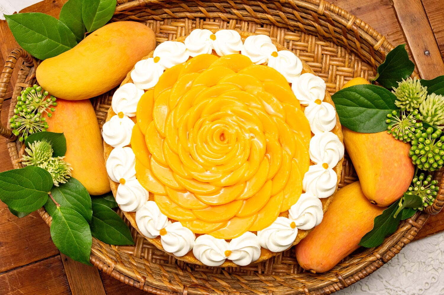 キル フェ ボン母の日限定「マンゴーのショートケーキタルト 