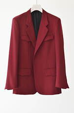 アポクリファのテーラードジャケット、光沢を帯びたサテン地に - 京都藤井大丸には初の直営店オープン｜写真7