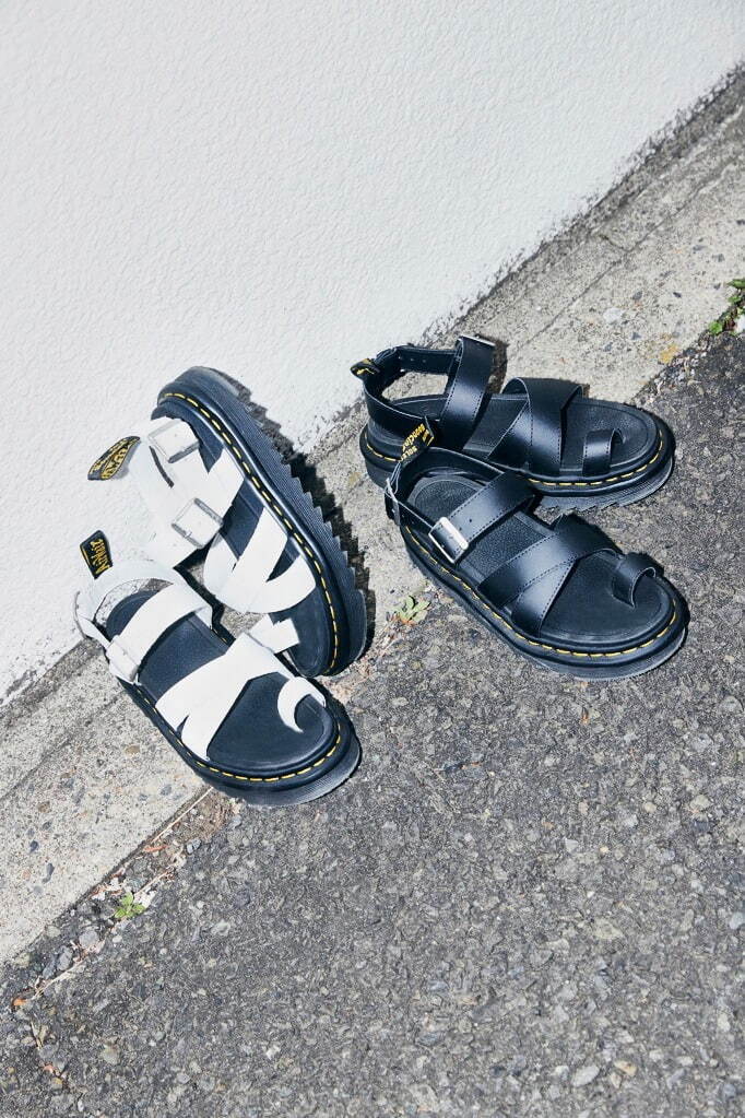 【美品】Dr.Martens ドクターマーチン キルト サンダル 23cm