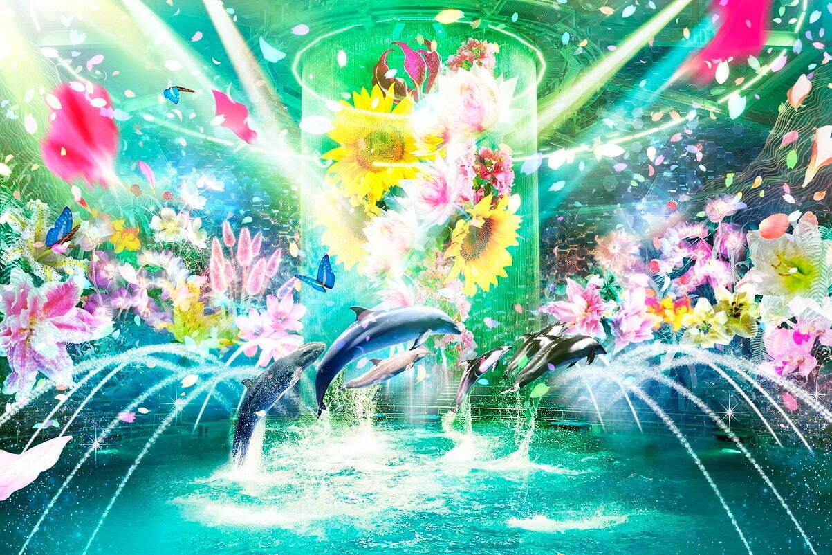 マクセル アクアパーク品川“花と緑”の初夏イベント、花が咲く