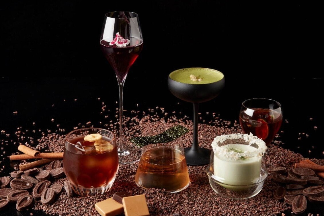 日本酒｜チョコレート着想のカクテルとショコラのペアリング、ザ・リッツ・カールトン東京で