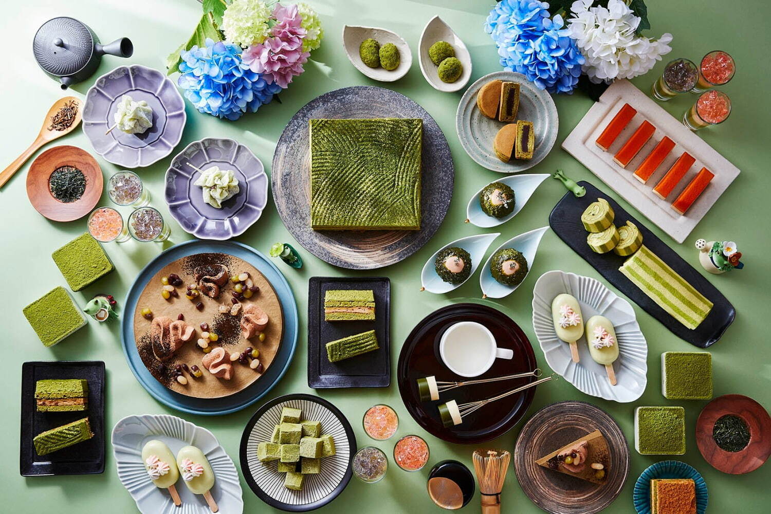 ショコラショー｜リーガロイヤルホテル(大阪)のお茶スイーツビュッフェ、抹茶やほうじ茶を主役にした多彩なスイーツ