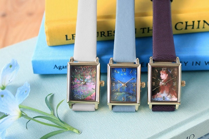 ゴッホ・モネの名作絵画が腕時計に、“絵画鑑賞気分”のアートウォッチに新作｜写真3