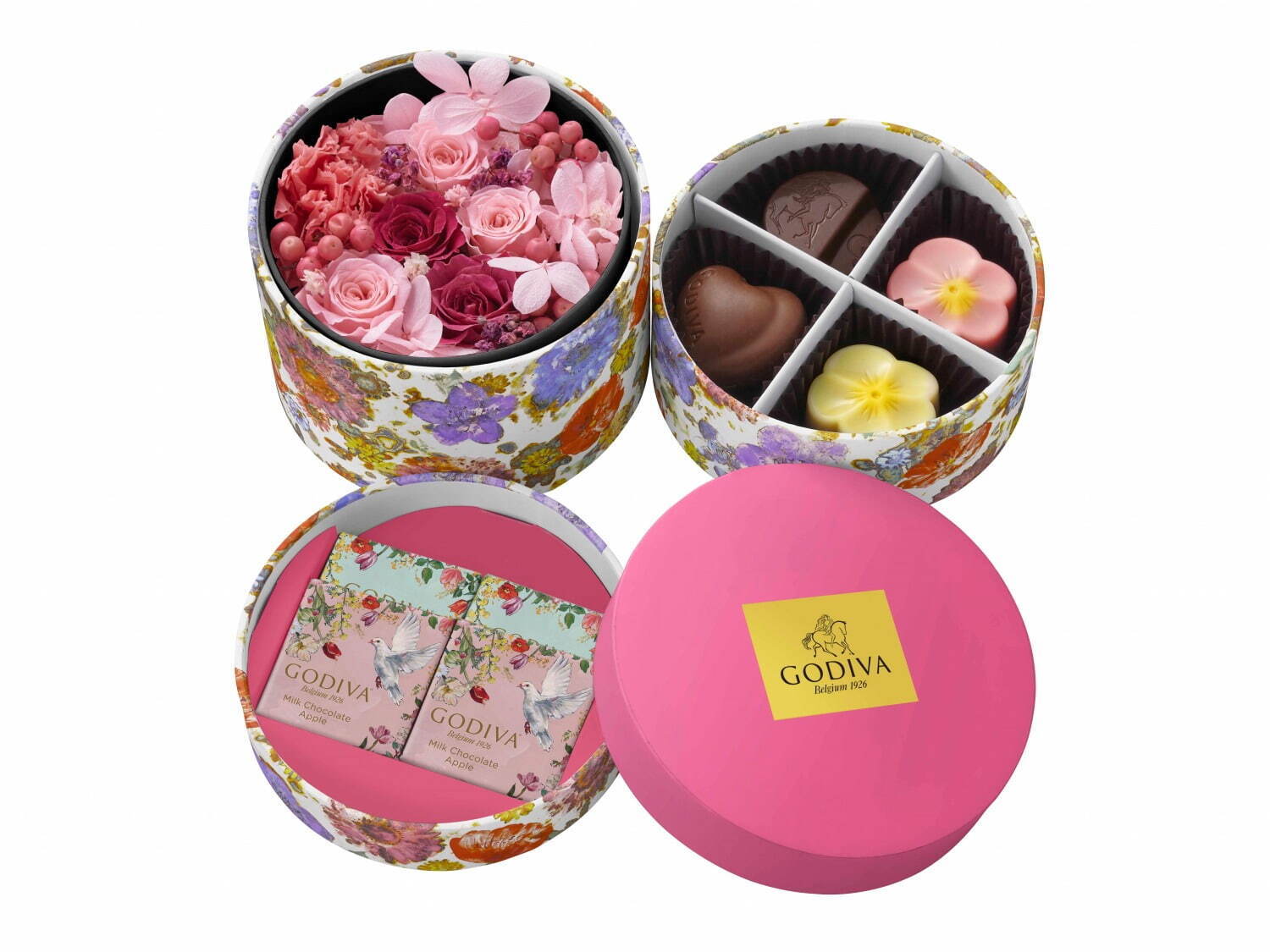 「花咲く春 チョコレート & フラワーセット」8,250円