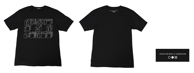 アンダーカバーとトム・ヨーク率いるアトムス・フォー・ピースのコラボTシャツ限定発売 | 写真