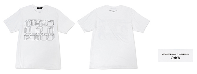 アンダーカバーとトム・ヨーク率いるアトムス・フォー・ピースのコラボTシャツ限定発売 | 写真