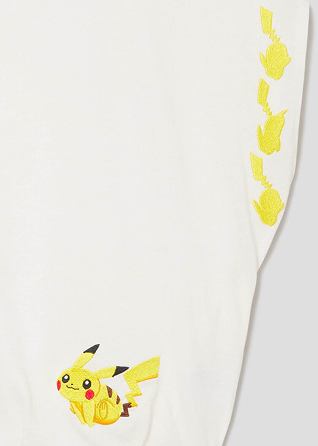 グラニフ×ポケモンの新作コラボ「くさタイプ」集合の刺繍Tシャツ