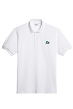 ラコステホワイトポロシャツピーターサヴィルPeter Saville 変わりワニ ラコステホワイトポロシャツピーターサヴィルPeter Saville