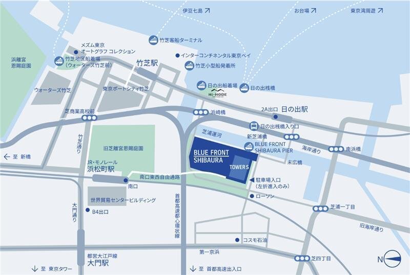 東京・芝浦＆浜松町エリア再開発「ブルーフロント芝浦」ツインタワー誕生、ホテルや商業施設がオープン｜写真37