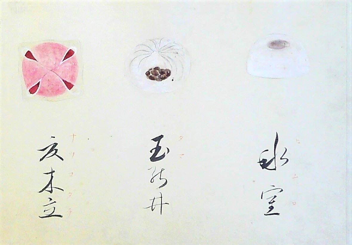 『虎製帖』より「夏木立」 江戸時代 株式会社 鶴屋八幡蔵