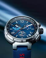 証明書＆箱付 ルイヴィトン タンブール スリム グラフィット メンズ腕時計 ルイヴィトンタンブール スリム フラグメントデザイン メンズ