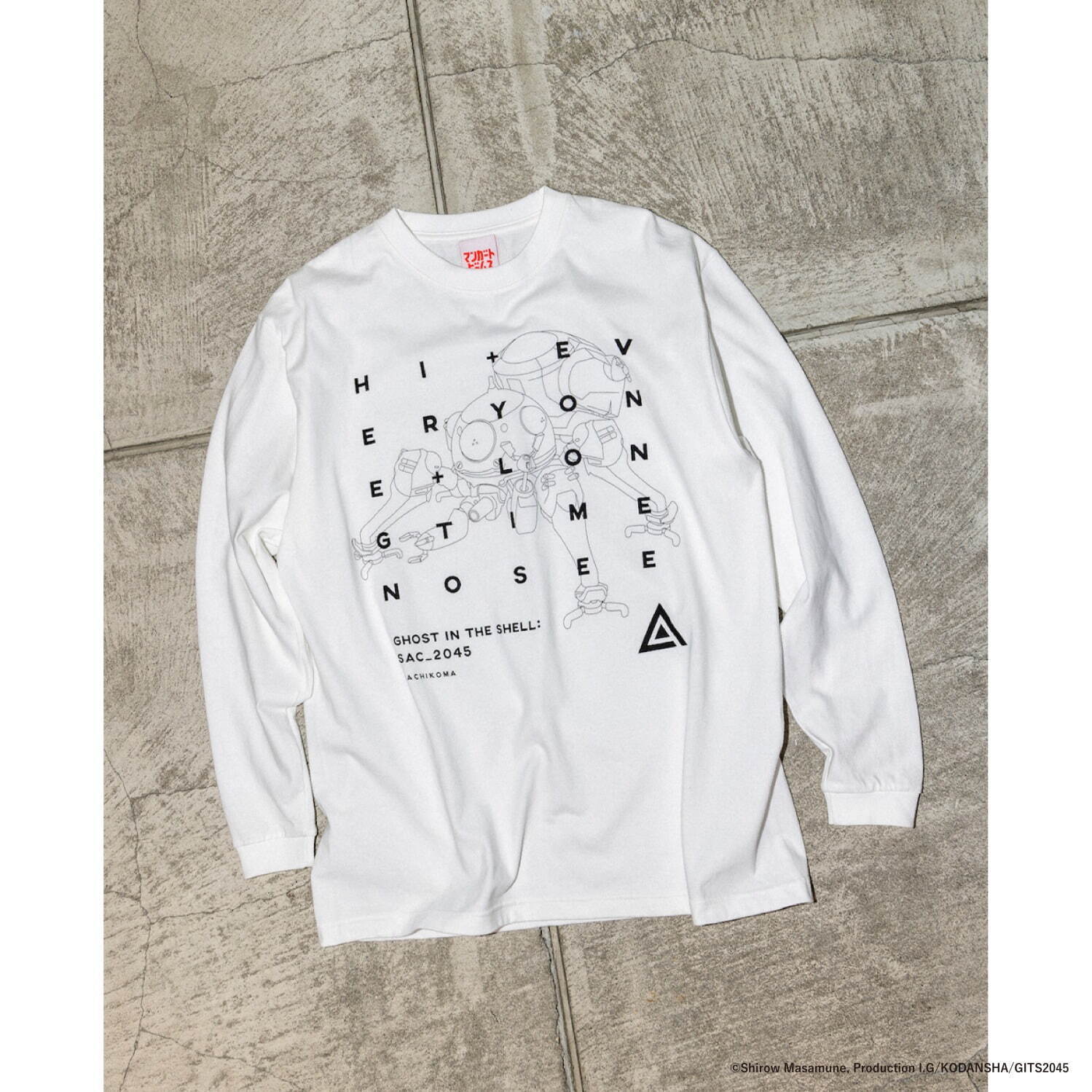 ビームスのアニメ『攻殻機動隊 SAC_2045』コラボTシャツ、草薙