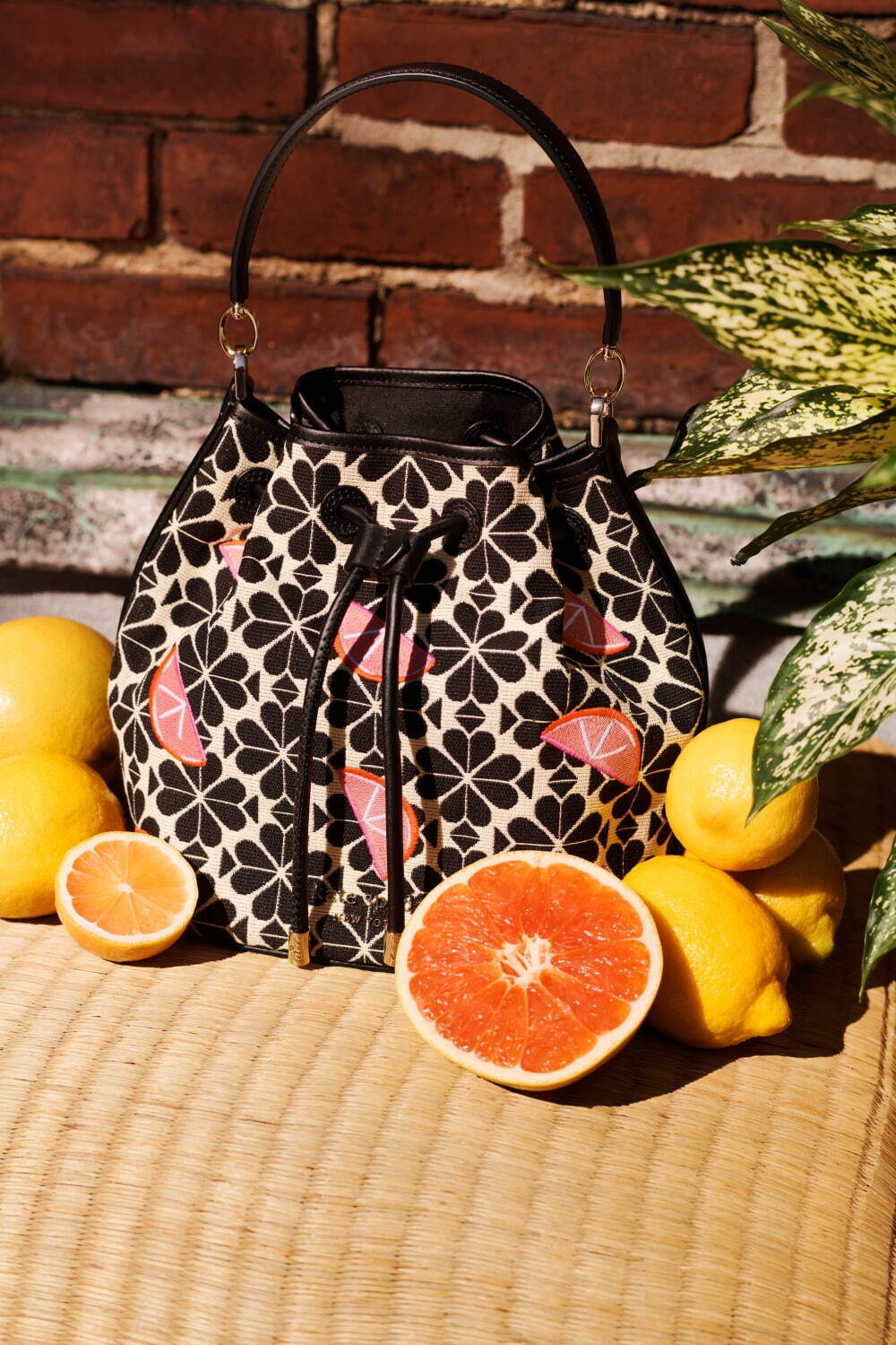 ケイト・スペード22年夏の新作バッグ、真っ赤なトマトのハンドバッグ＆ピンクグレープフルーツかごバッグ｜写真85