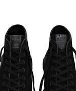 ベッドフォード × メゾン ミハラヤスヒロのコラボスニーカー、ボリュームソール＆黒ベロアアッパー｜写真10