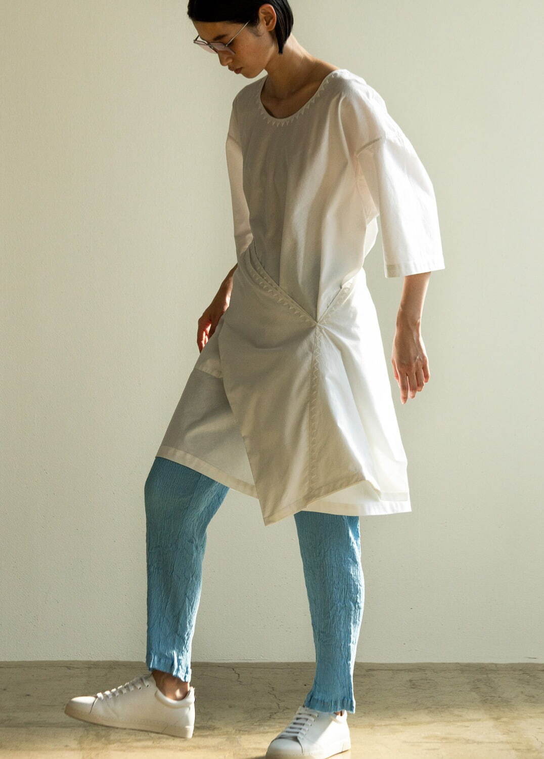 イッセイ ミヤケ 京都のギャラリーでHaaTの特別展、“インドの手仕事”を紹介する衣服や生地見本｜写真8