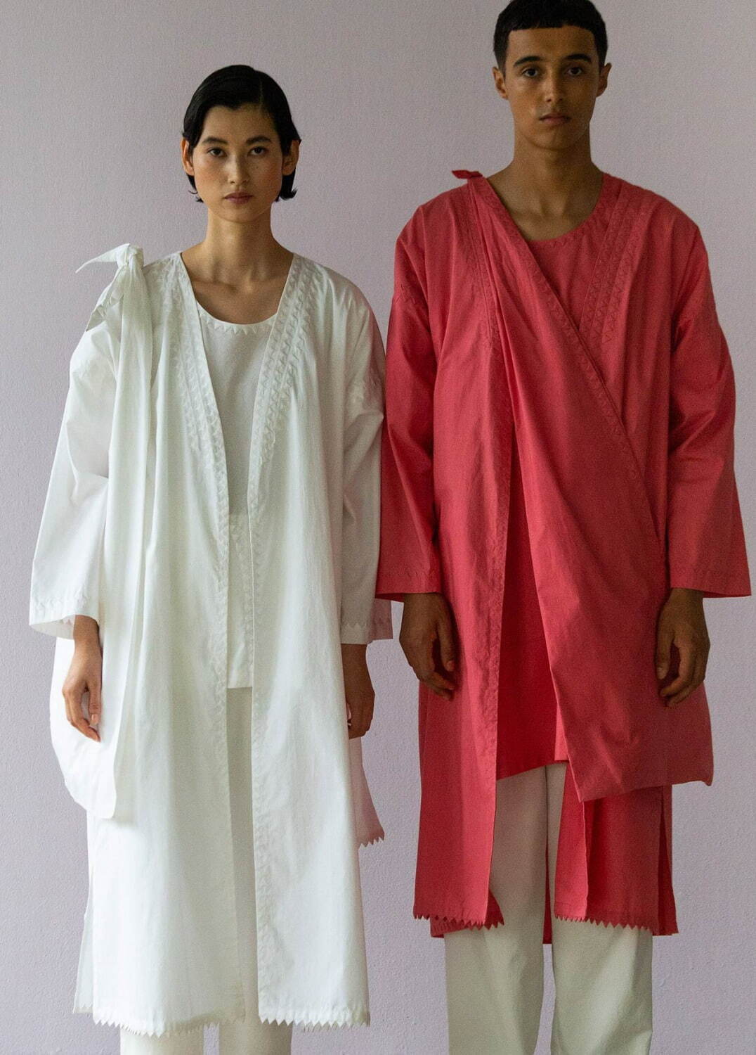 イッセイ ミヤケ 京都のギャラリーでHaaTの特別展、“インドの手仕事”を紹介する衣服や生地見本｜写真5