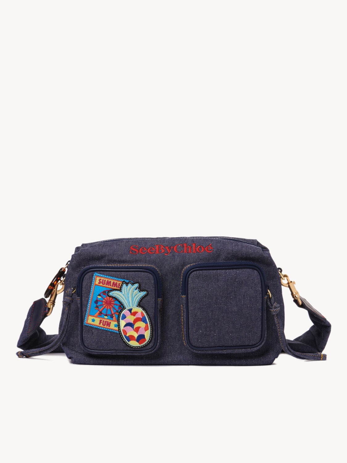 LOEWE♡新品2025アイスクリーム型チャーム 上品で可愛い》【LOEWE】カーフスキン アイスクリームチャーム