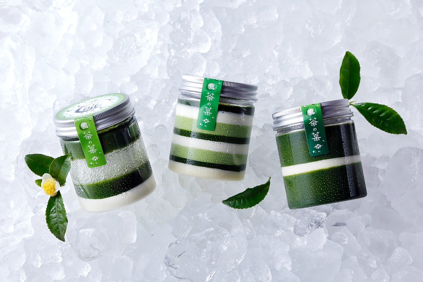 和スイーツ｜京都北山 マールブランシュ夏の新作スイーツ、名物ラングドシャ「茶の菓」がひんやりジュレに