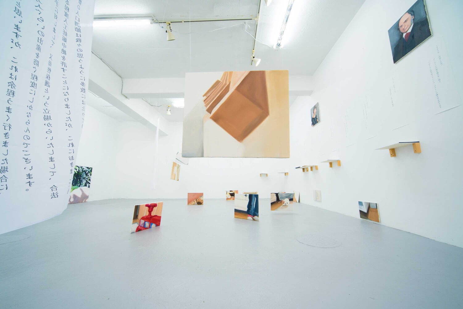 工藤春香《生きていたら見た風景》2017年 展示風景