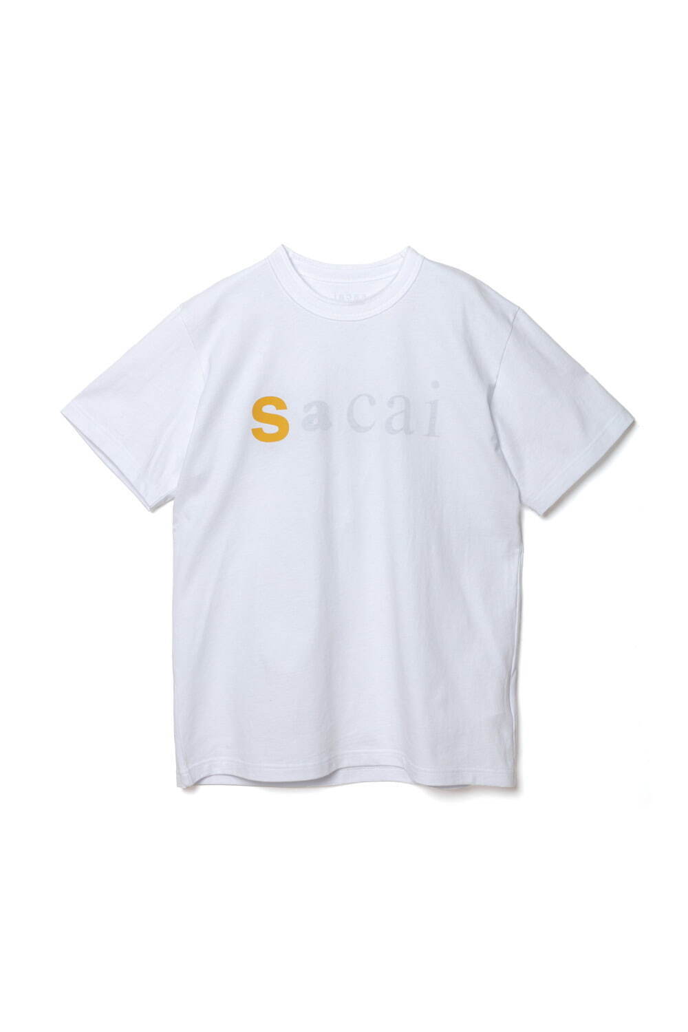 sacai Tシャツ ロゴ-