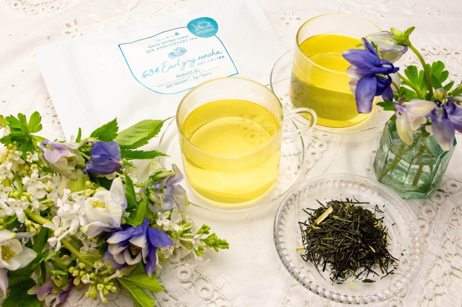 「634Earl grey sencha 〜634アールグレイ煎茶〜」 袋入り ティーバッグタイプ (3g×8袋入) 918円