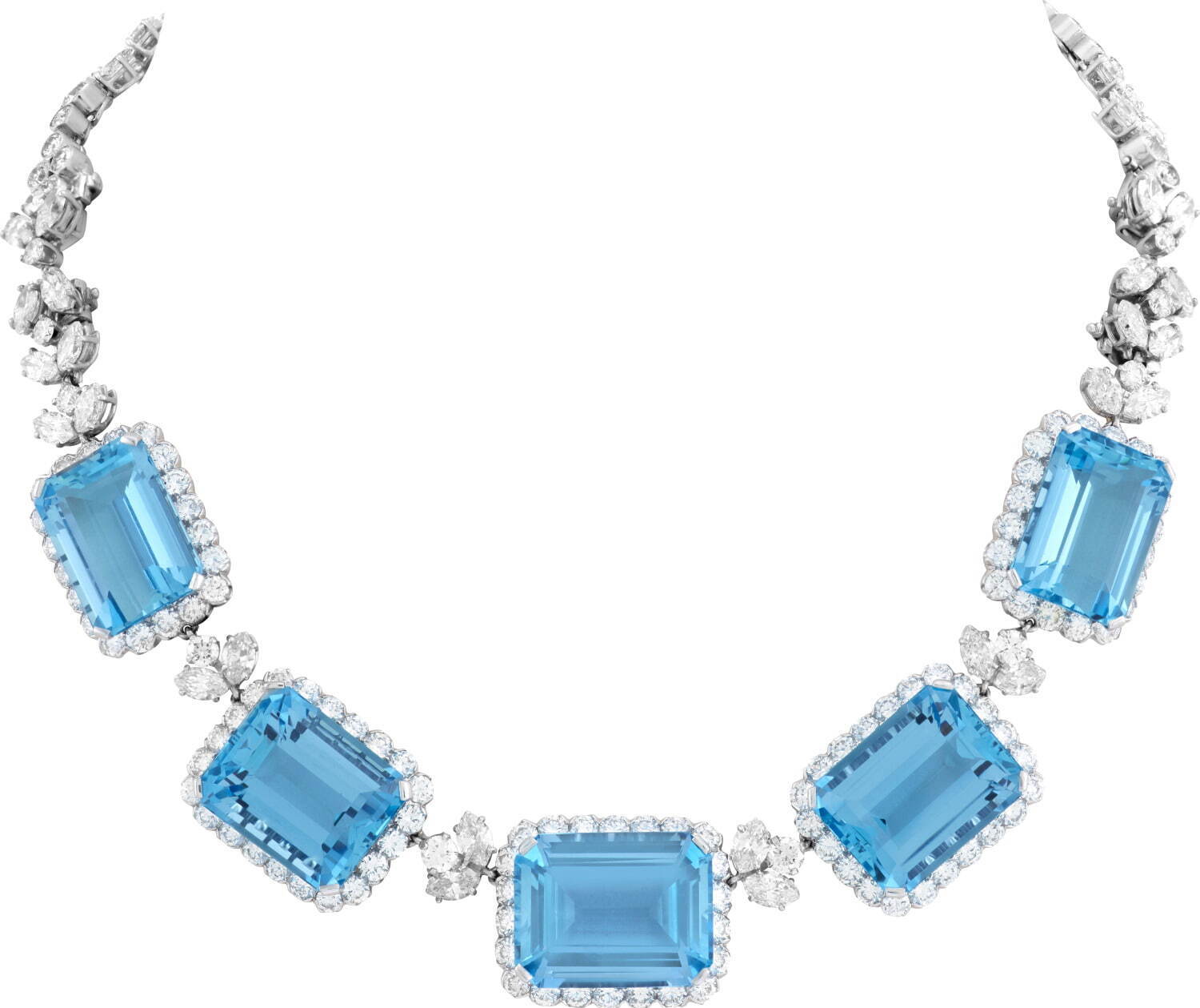 2つのブレスレットに形を変えるネックレス 1955年 ヴァン クリーフ&アーペル所蔵