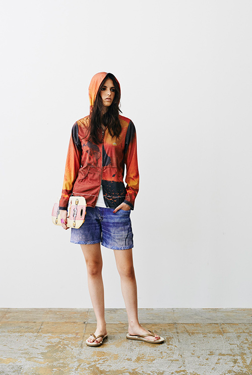 ブレスド シング トーキングアバウト ジ アブストラクション 2014年春夏｜female トラックジャケット