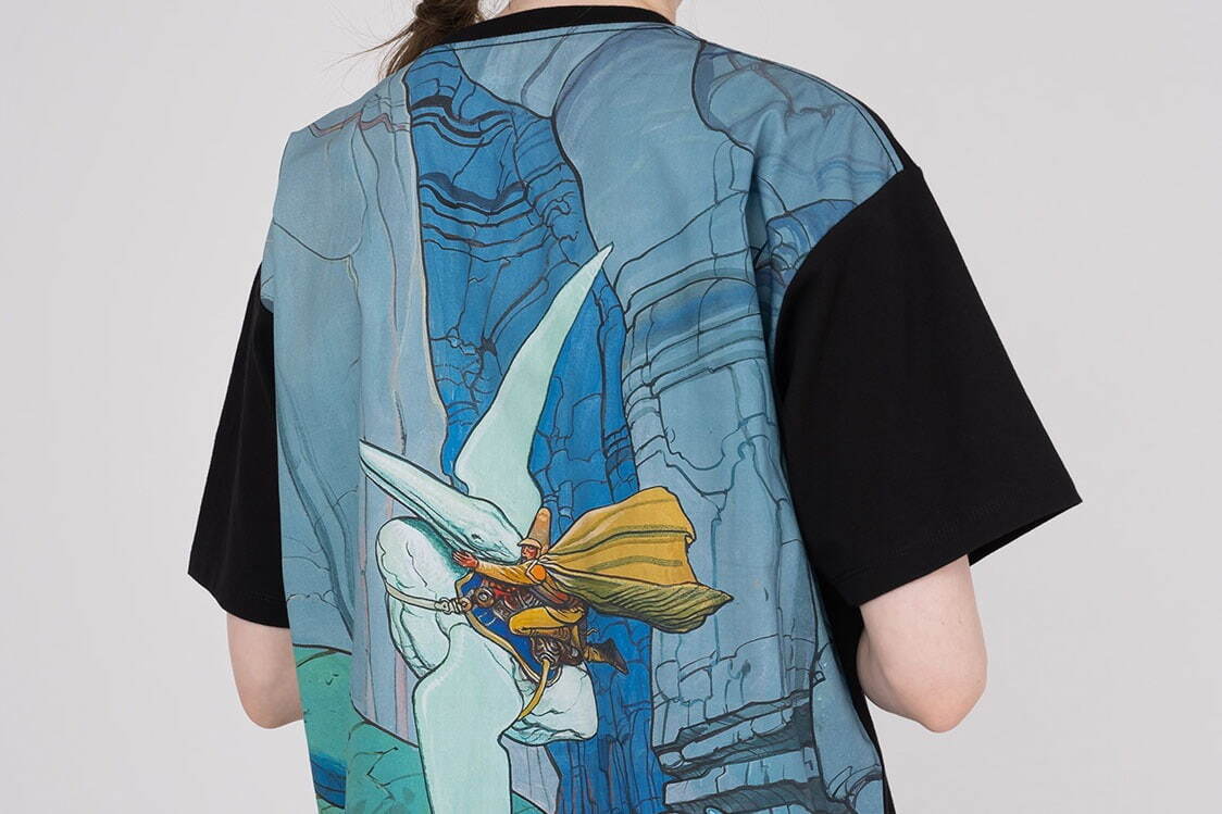 グラニフ×フランス漫画界の巨匠・メビウス、代表作をプリントしたTシャツやワンピース