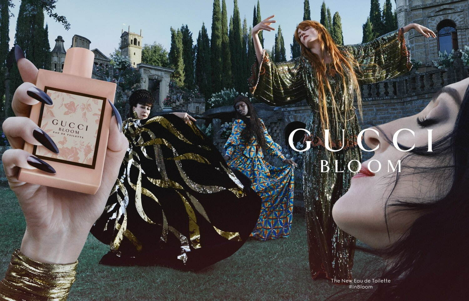 まこっち グッチ GGブルームスフローラルベルト ブルー まこっち グッチ GGブルームスフローラルベルト ブルー まこっち