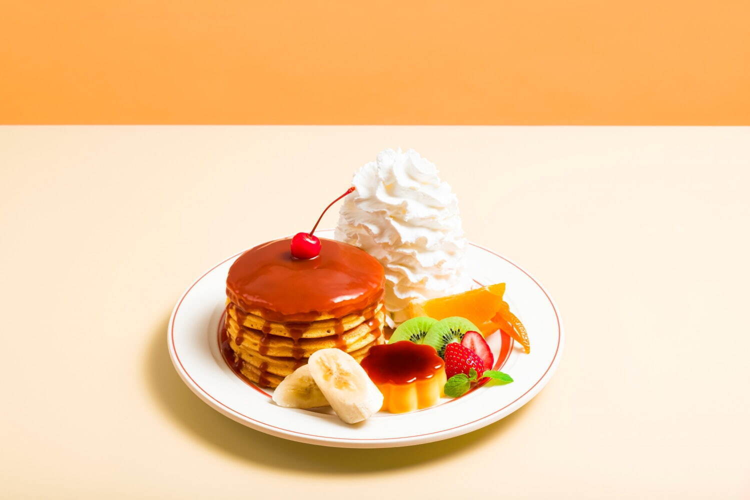「なつかしのパンケーキ・ア・ラ・モード」1,680円