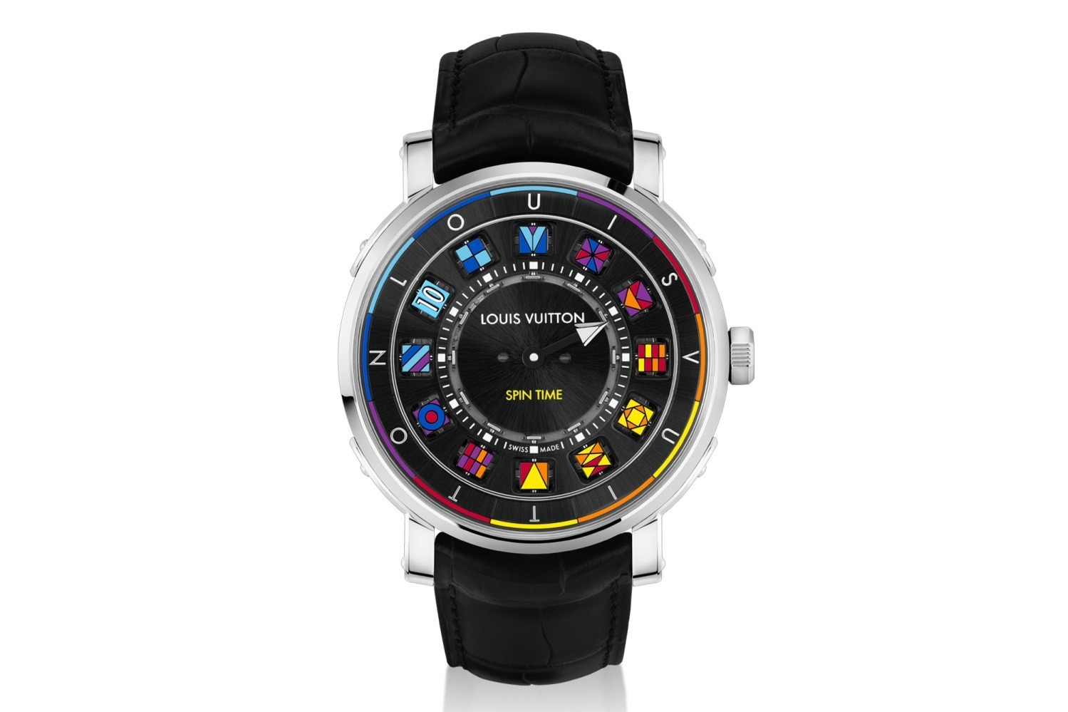 ムーブメント｜ルイ・ヴィトン新作メンズ腕時計「エスカル スピン・タイム スティール」回転キューブが時刻を表示
