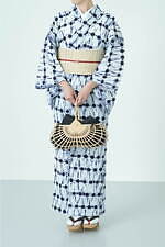 ザ・ヤードの新作夏きもの＆ゆかた、木々や海など自然の“あお”を表現 - 切子ガラスの帯留も｜写真4