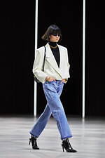 セリーヌ 2022年冬ウィメンズコレクション - パリジャン着想のマスキュリンルック｜写真46