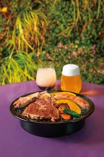 西武池袋本店の屋上ビアガーデン「天空のBBQテラス」ビール飲み放題付きBBQや鍋コース｜写真12