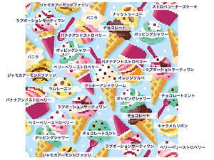 サーティワン アイスクリーム×ラブラリー バイ フェイラー、アイス型 