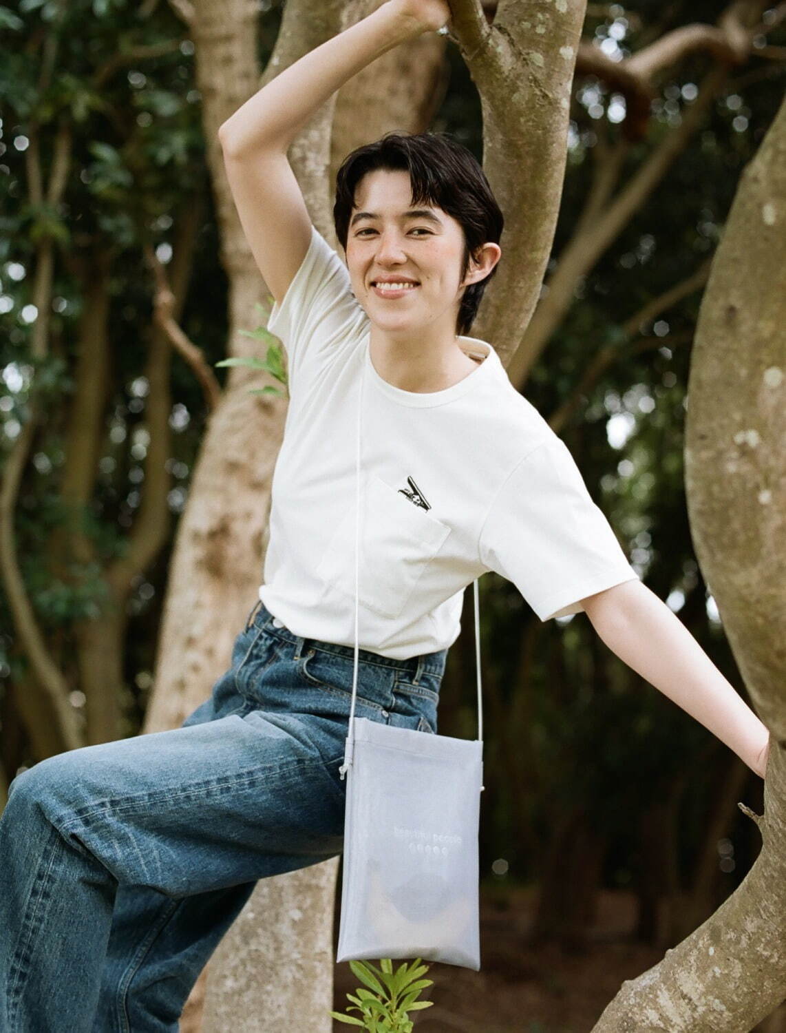 ビューティフルピープル(beautiful people) ものさしトート｜写真1