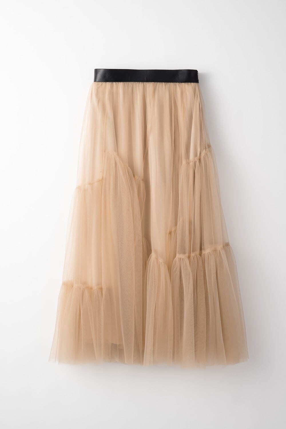 Leaf vein tulle skirt 33,000円