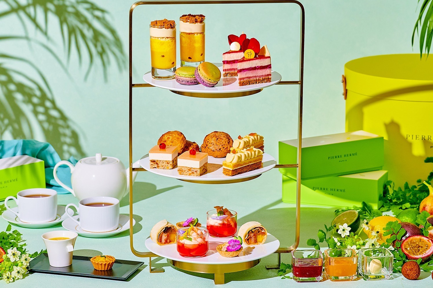 ピエール・エルメ・パリ“夏のフルーツ”アフタヌーンティー、ホテル インターコンチネンタル 東京ベイで