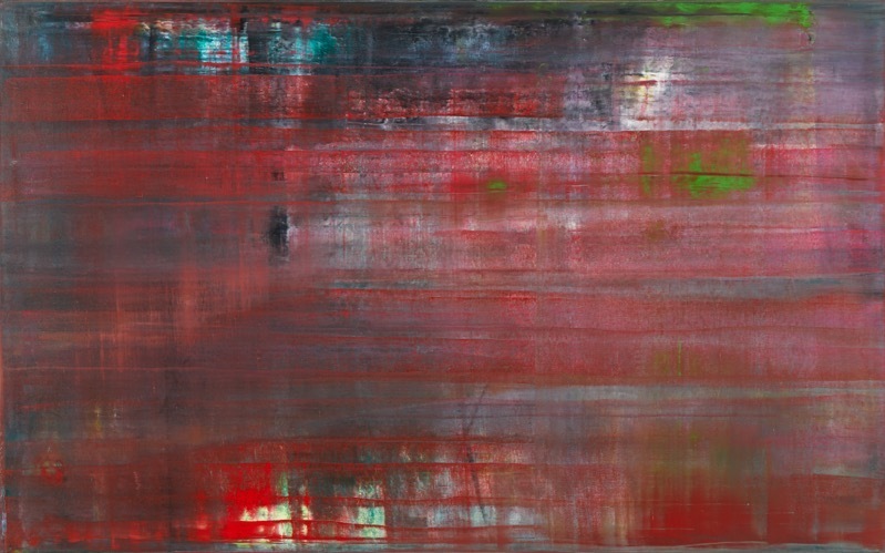 ゲルハルト・リヒター《抽象絵画(赤)》1994年