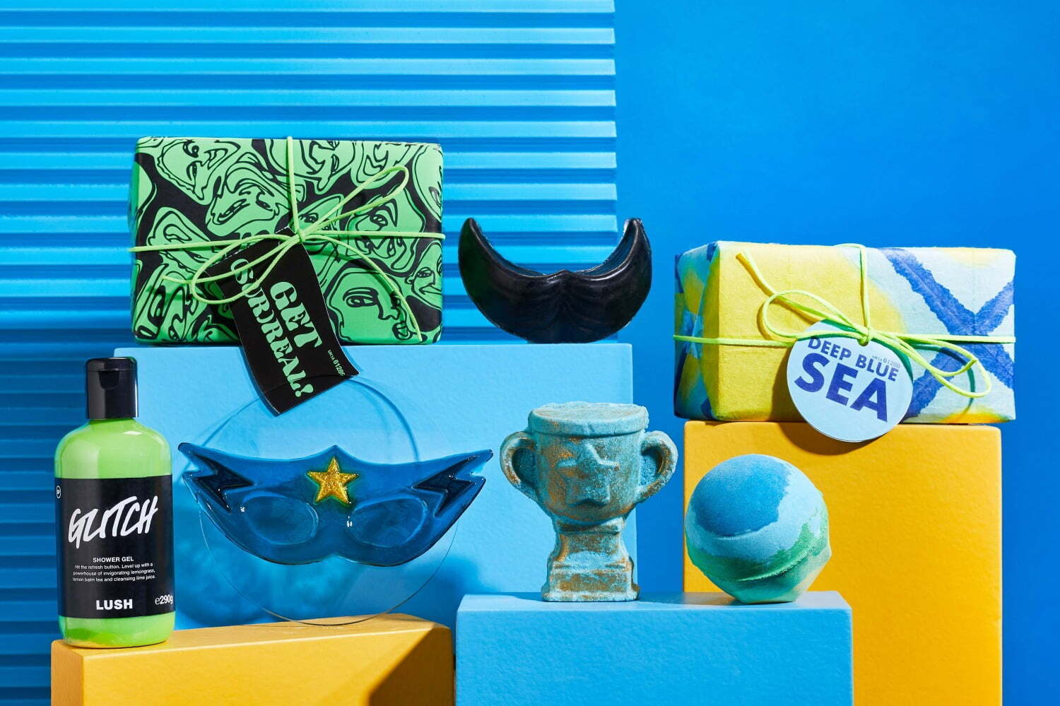 ラッシュ“幻想ブルー”の泡風呂作るバブルバー＆ひんやりアイパックなど、父の日ギフトにも