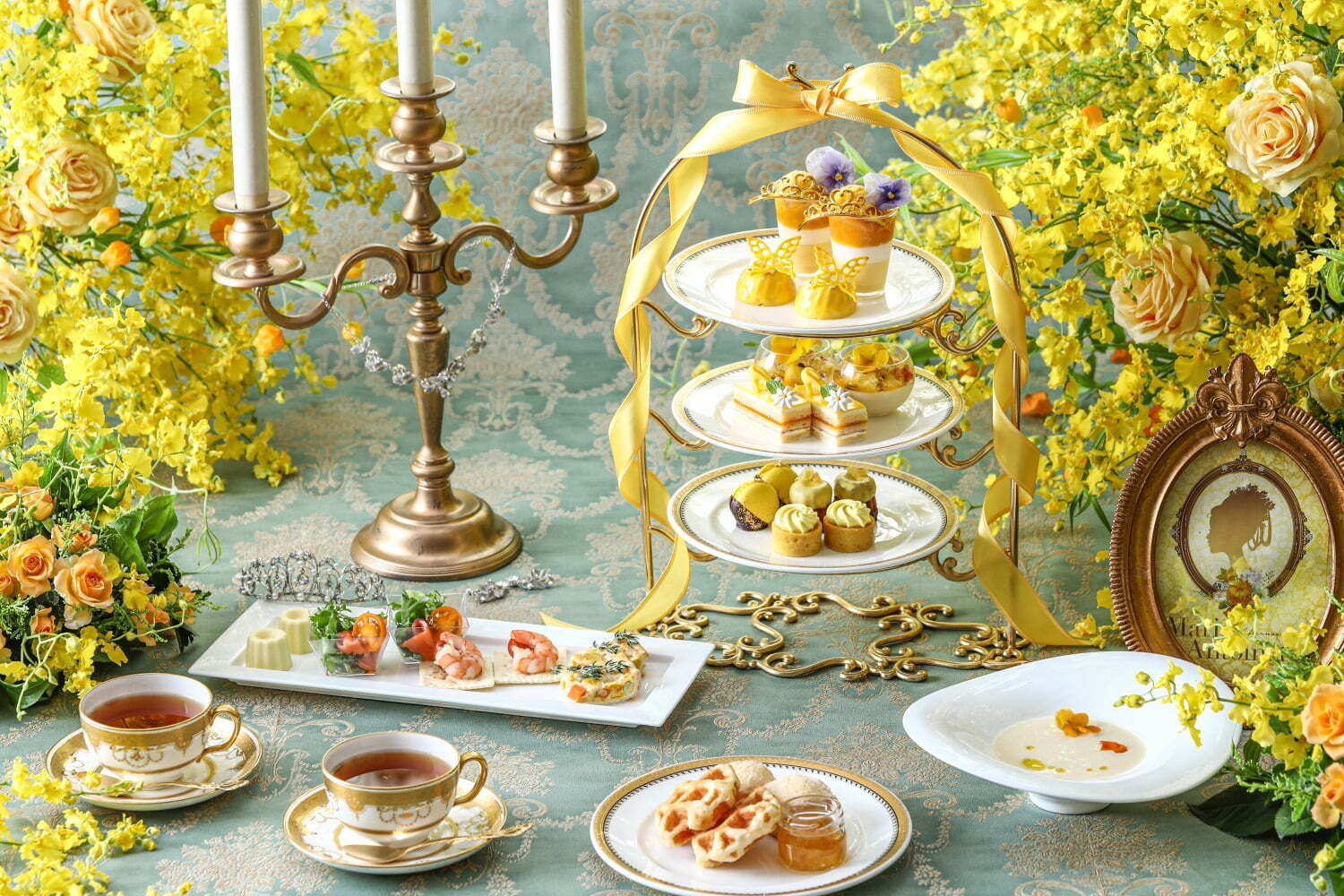 「マリー・アントワネット アフタヌーンティー」名古屋で、旬のマンゴーパフェやフランス伝統菓子